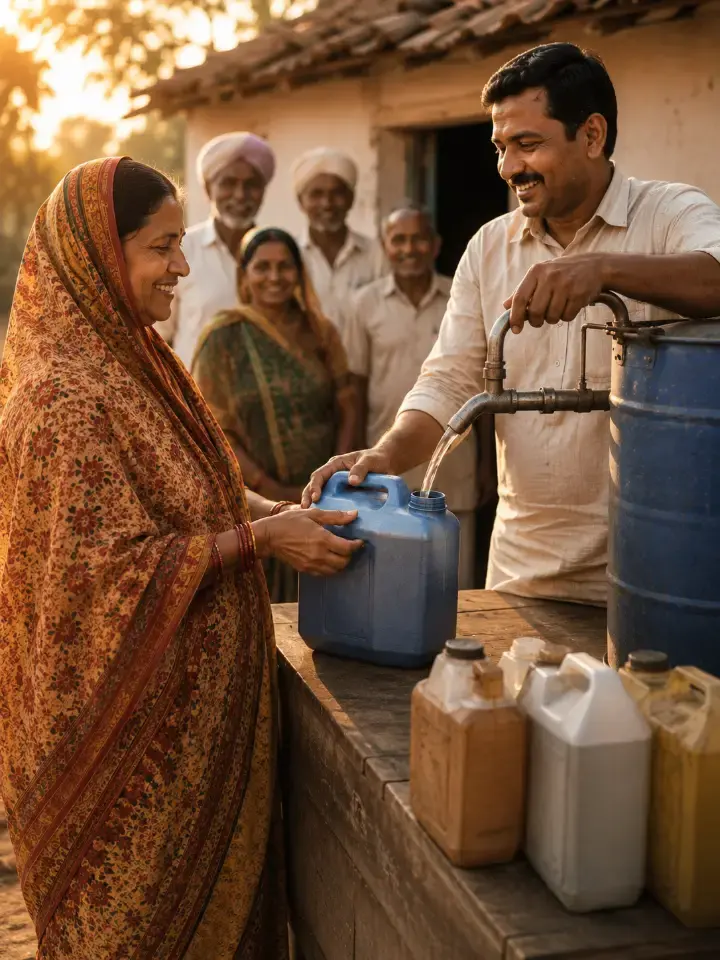 Kerosene Oil Distribution